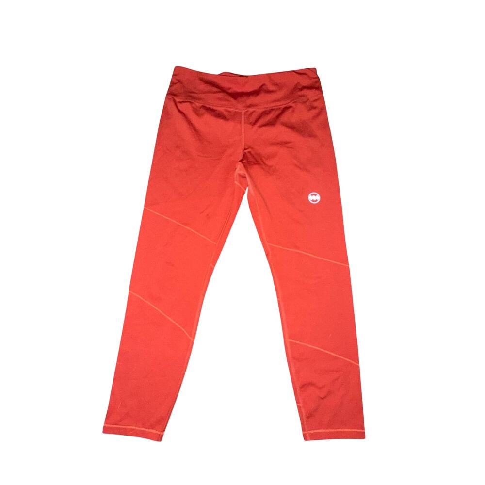 Janji Run For Clean H2O 7/8 Leggings Women's Size XL Burnt Orange Performance